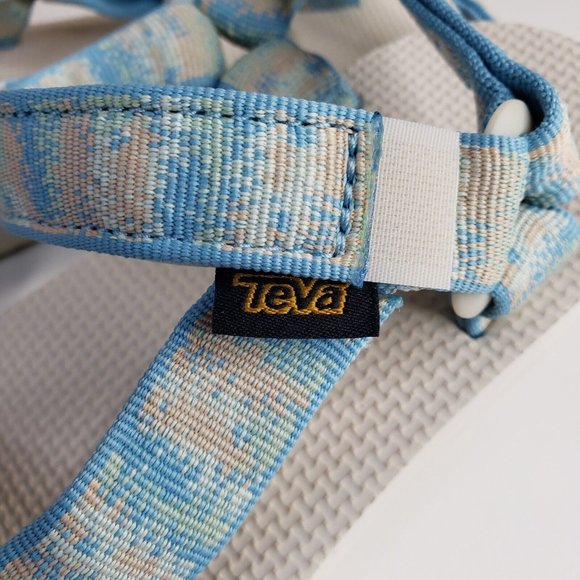 Teva Original Universal Adjustable Sandals Women's Size 7 light Blue SN 1003987 - Picture 11 of 11